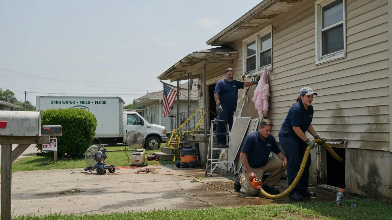 Water Damage Repair in Driscoll, ND near me